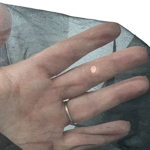 Vintage 3 Piece Lingerie Set Camisole Panty Peignoir Set Black Goth Romantic - Picture 9 of 13